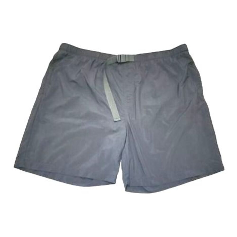 Columbia Dark Gray Nylon Adjustable Waist Swim Trunks‎ Size XXL